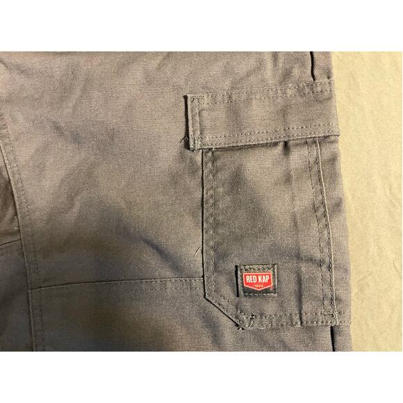 Red Kap Men's Double Knee No Scratch Tradesmen Work Pants - GRAY W36 x L30 - Picture 6 of 10